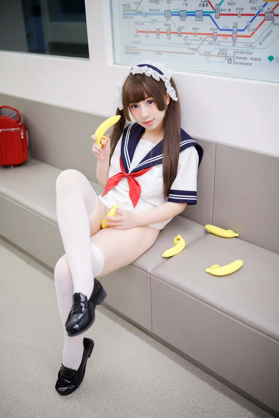 胡桃猫 - No.033 电车痴女 [152P-2GB] tg@simisebaisi 【丝足阁】111.webp